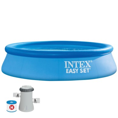 Piscina hinchable redonda INTEX Easy Set + depuradora 2 metros
