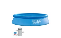 Piscina hinchable redonda INTEX Easy Set 2 metros + depuradora