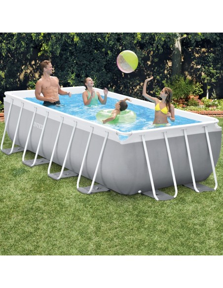 Piscina rectangular elevada - Piscinas desmontables| Intex.es