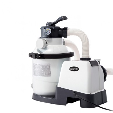 Piscina INTEX paneles redonda Graphyte Gray | Intex.es