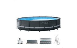 Piscina desmontable redonda INTEX Ultra XTR Frame 7 metros con depuradora