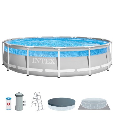 Piscina desmontable redonda Prism Frame Clearview 4...