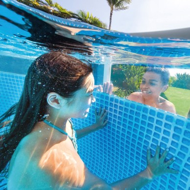 Piscinas desmontables Clearview con depuradora | Intex.es