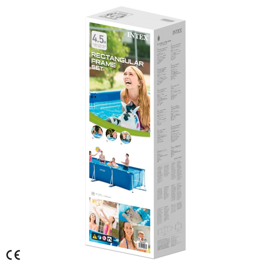 Piscina Desmontable 450x220x84 cm | INTEX