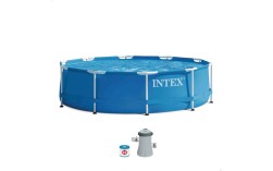 Piscinas desmontable INTEX Metal Frame 5 metros con depuradora cartucho