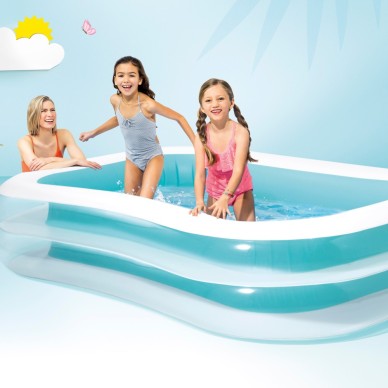 Piscina hinchable rectangular para niños | Intex.es