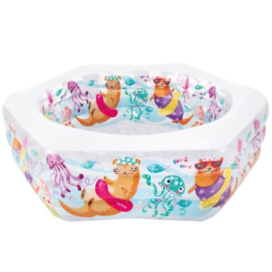 Piscina hinchable hexagonal-Piscinas Infantiles | Intex.es