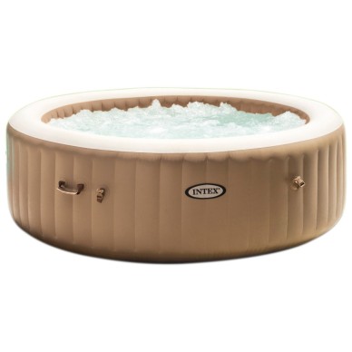 Spa hinchable redondo 8 personas masaje burbujas | Intex.es
