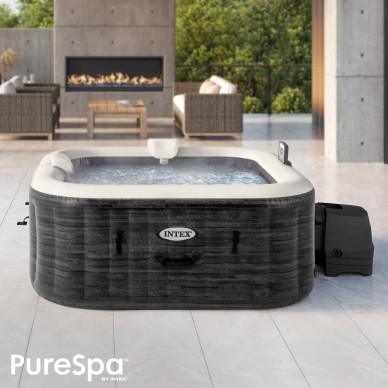Spa hinchable INTEX 4 personas Greystone Deluxe | Intex.es