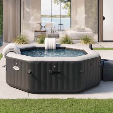 Spa hinchable 4 plazas INTEX con burbujas y jets | Intex.es