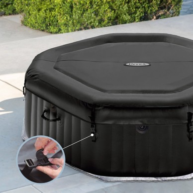 Spa hinchable 4 plazas INTEX con burbujas y jets | Intex.es