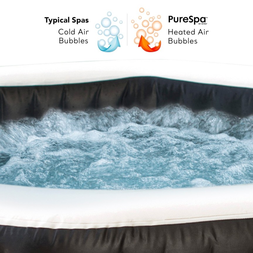 Spa hinchable INTEX 6 personas Burbujas y jets | Intex.es