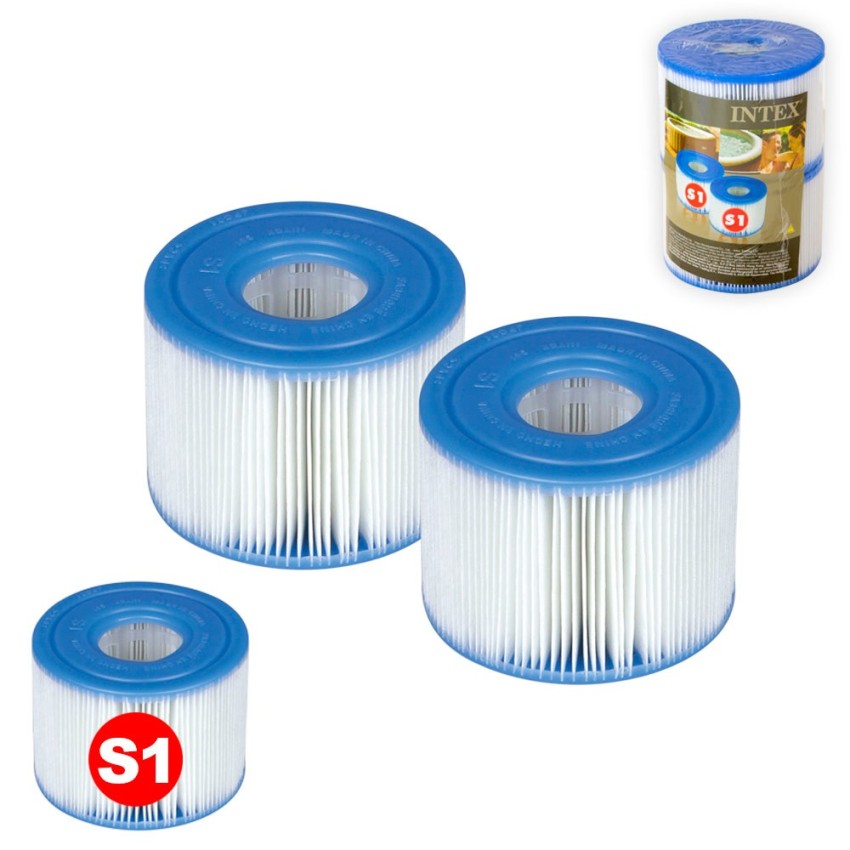 Pack 4 cartuchos para filtros de Spa | INTEX