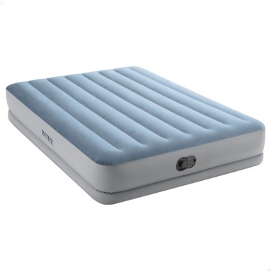 Cama hinchable doble de hogar de 152x203x36 cm para hasta 272 kg | INTEX
