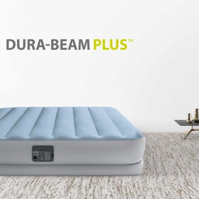 Cama hinchable doble para casa de 152x203x36 cm para hasta 272 kg | INTEX 2