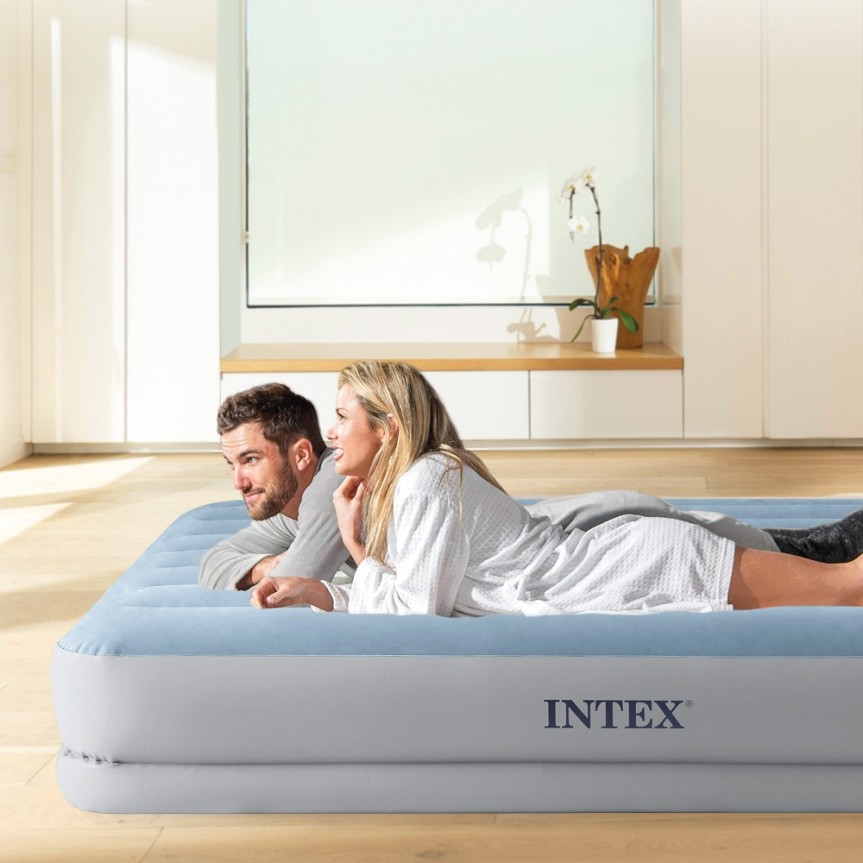 Colchón hinchable doble Raised Comfort | INTEX