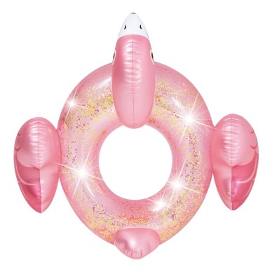 Flotador hinchable con forma de flamenco de 99x89x71 cm para 1 persona | INTEX 2