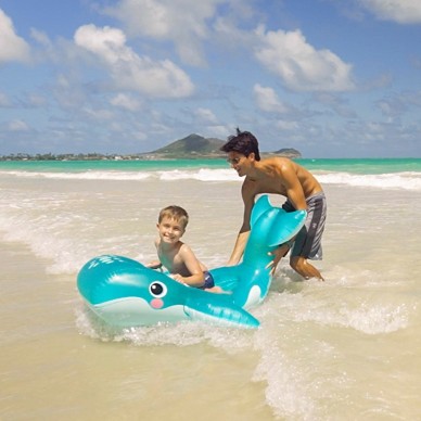 Barca hinchable en forma de ballena de 140x168 cm para 1 niño | INTEX 2