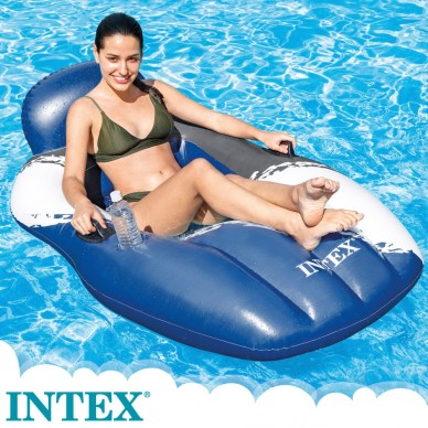 Sillón hinchable INTEX con respaldo | INTEX 2