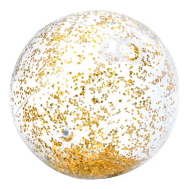 INTEX - Pelotas hinchables originales - Hinchable de purpurina 2