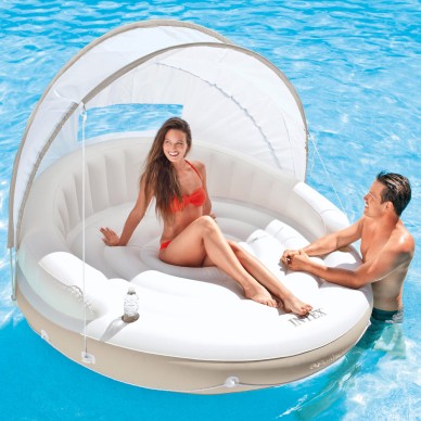 Colchón hinchable en forma de isla 199X150 | Tienda Oficial Intex