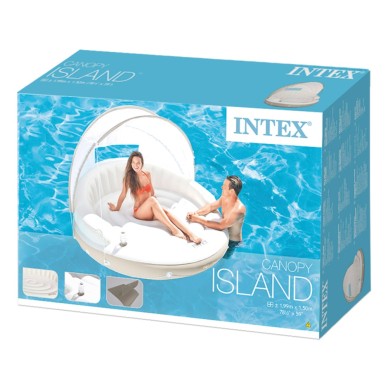 Colchón hinchable en forma de isla 199X150 | Tienda Oficial Intex