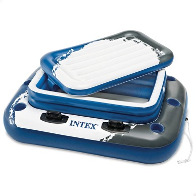 Nevera hinchable Intex Mega Chill para unir a colchonetas River Run