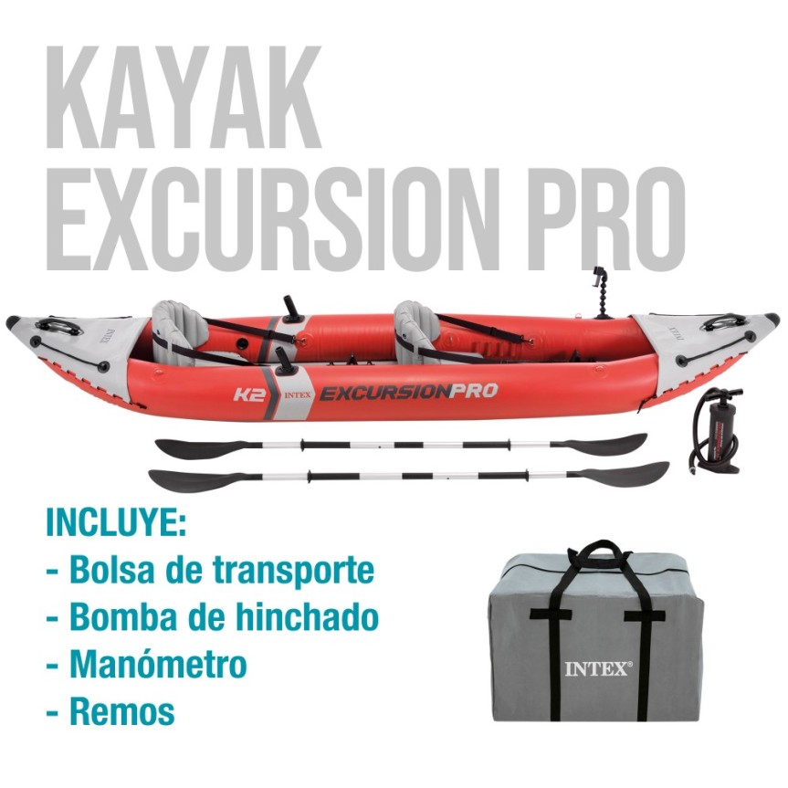 Kayak hinchable resistente para 2 | INTEX Tienda Oficial