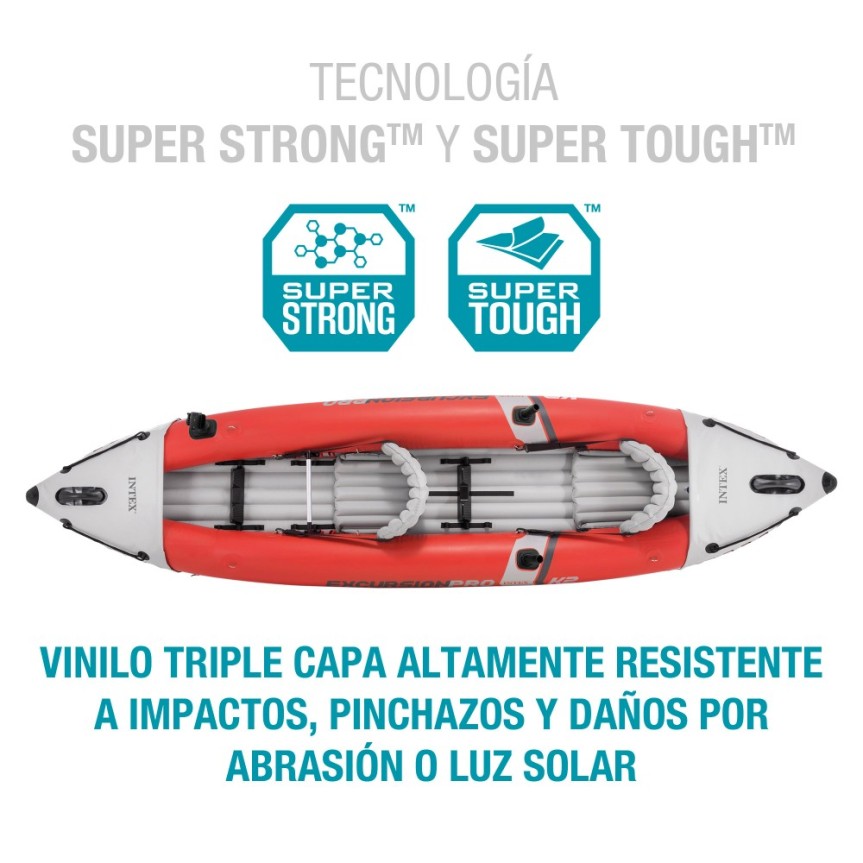 Kayak hinchable resistente para 2 | INTEX Tienda Oficial