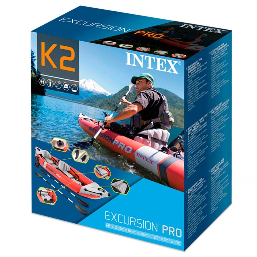 Kayak hinchable resistente para 2 | INTEX Tienda Oficial