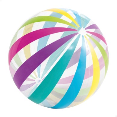 Pelota hinchable intex gigante círculos 107 cm 