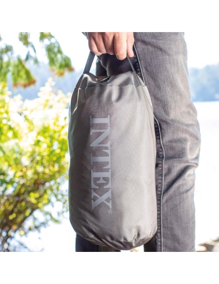 Colchón hinchable camping duradero y ligero para 1 | INTEX