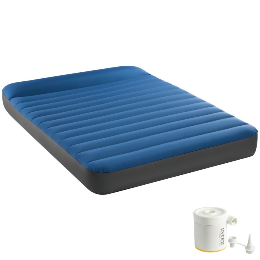 Colchón hinchable doble Camping Mattress | INTEX
