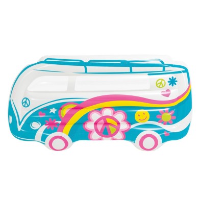 Colchoneta hinchable furgoneta hippie 178x23x91 cm | INTEX