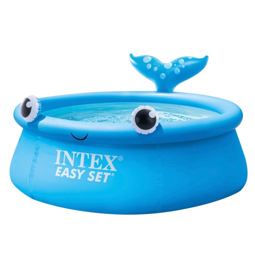 Piscina hinchable infantil ballena easy set 2 metros