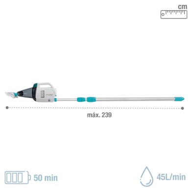 Aspirador manual recargable ZR100 piscinas y spas | INTEX