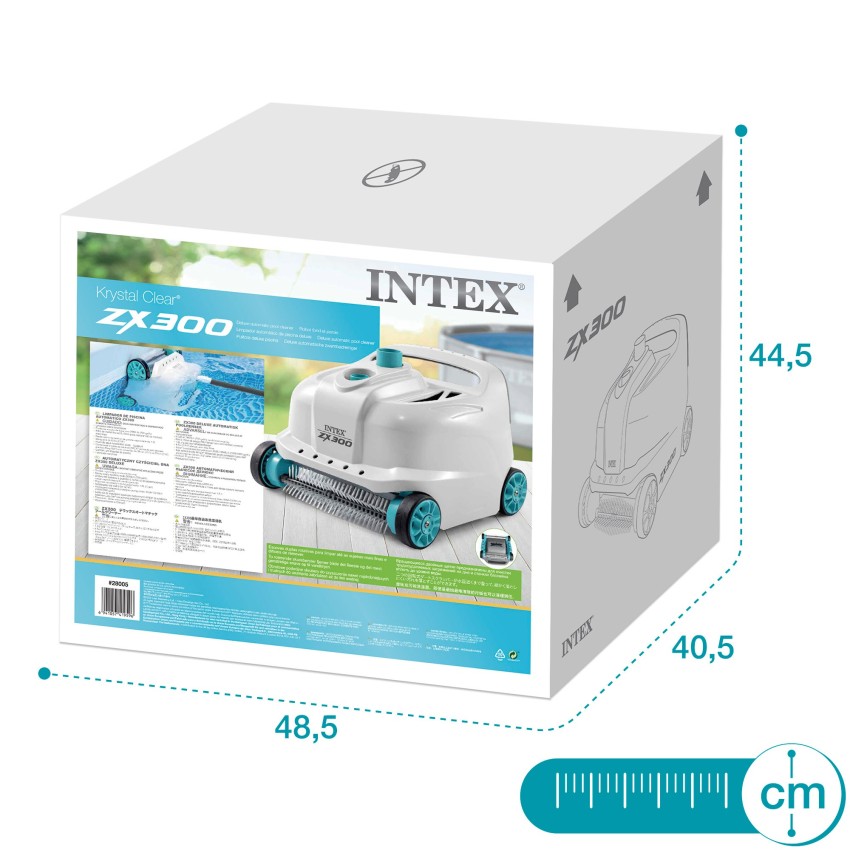 Pack Piscina desmontable rectangular Ultra XTR de 7 metros con depuradora de arena y 5 accesorios | INTEX