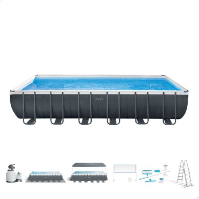 Pack Piscina Ultra XTR Frame 732x366x132 cm con 9 accesorios | INTEX