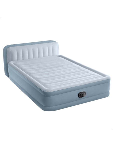 Colchón hinchable Plush con cabecero | INTEX