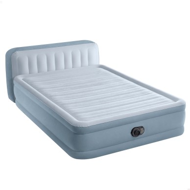 Colchón hinchable Plush con cabecero | INTEX
