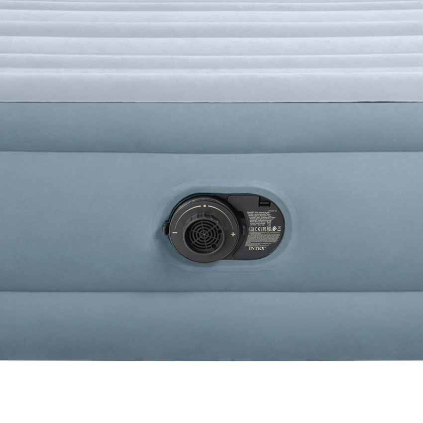 Colchón hinchable Plush con cabecero | INTEX