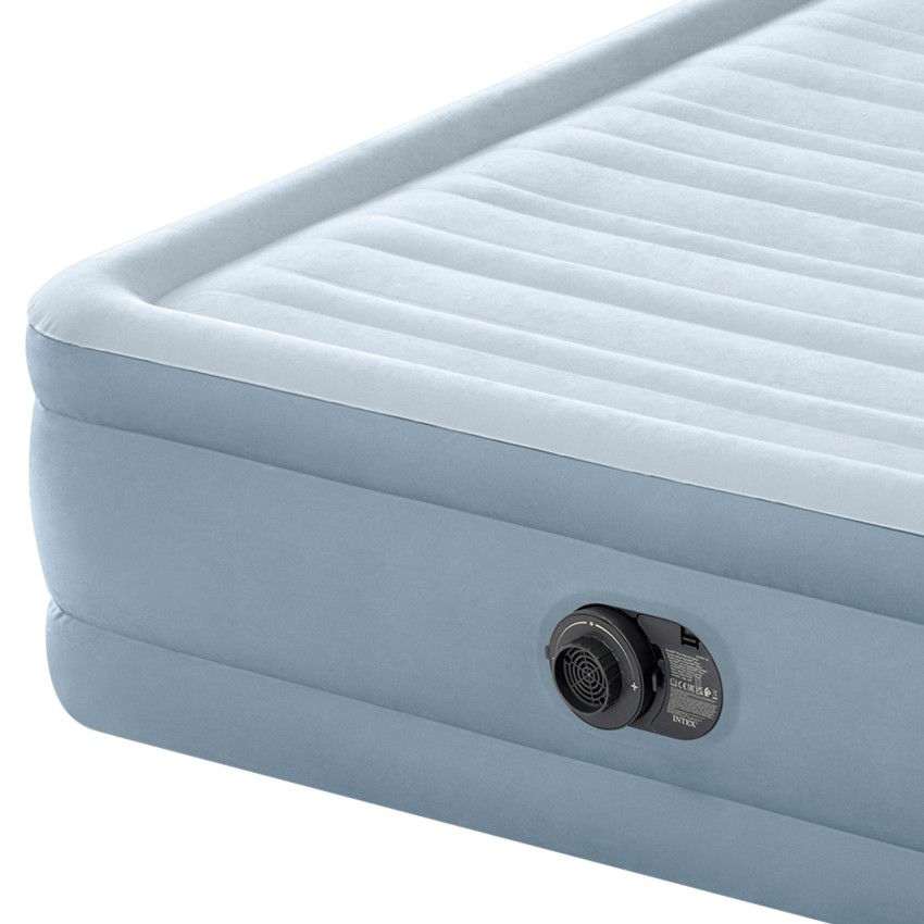 Colchón hinchable Plush con cabecero | INTEX