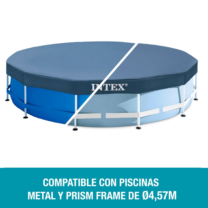 Cobertor para piscina metálica 457 cm | INTEX