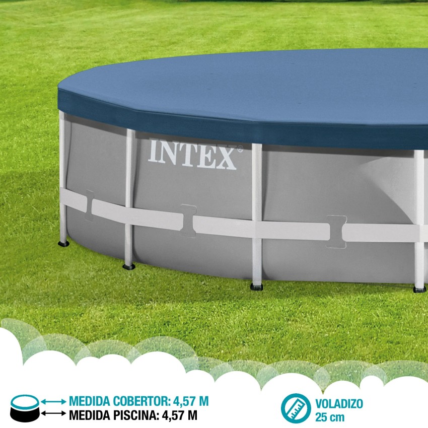 Cobertor para piscina metálica 457 cm | INTEX