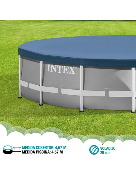 Cobertor para piscina metálica 457 cm | INTEX