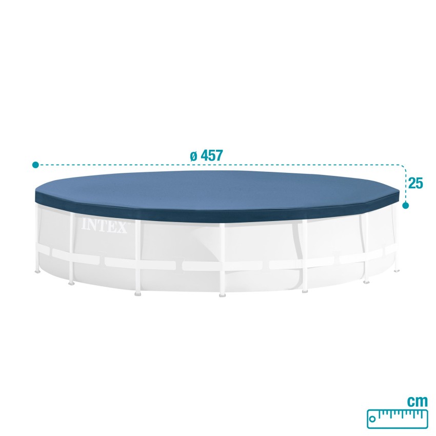 Cobertor para piscina metálica 457 cm | INTEX