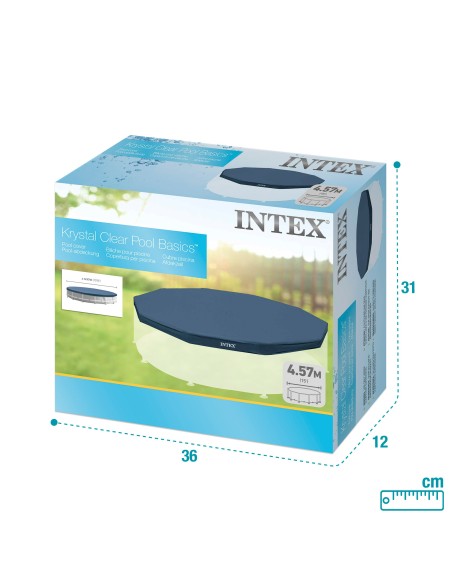 Cobertor para piscina metálica 457 cm | INTEX