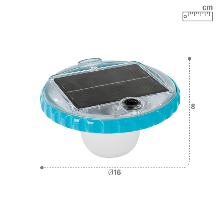 Luz LED flotante carga solar para piscinas |Accesorios piscinas | Tienda Online INTEX