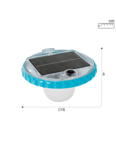 Luz LED flotante carga solar para piscinas |Accesorios piscinas | Tienda Online INTEX