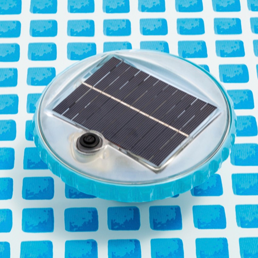 Luz LED flotante carga solar para piscinas |Accesorios piscinas | Tienda Online INTEX